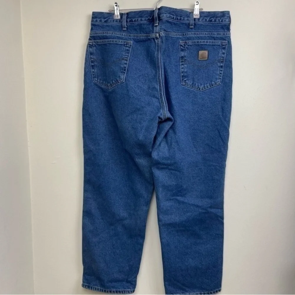 Carhartt Men's Relaxed Straight Leg Flannel Lined Jeans‎